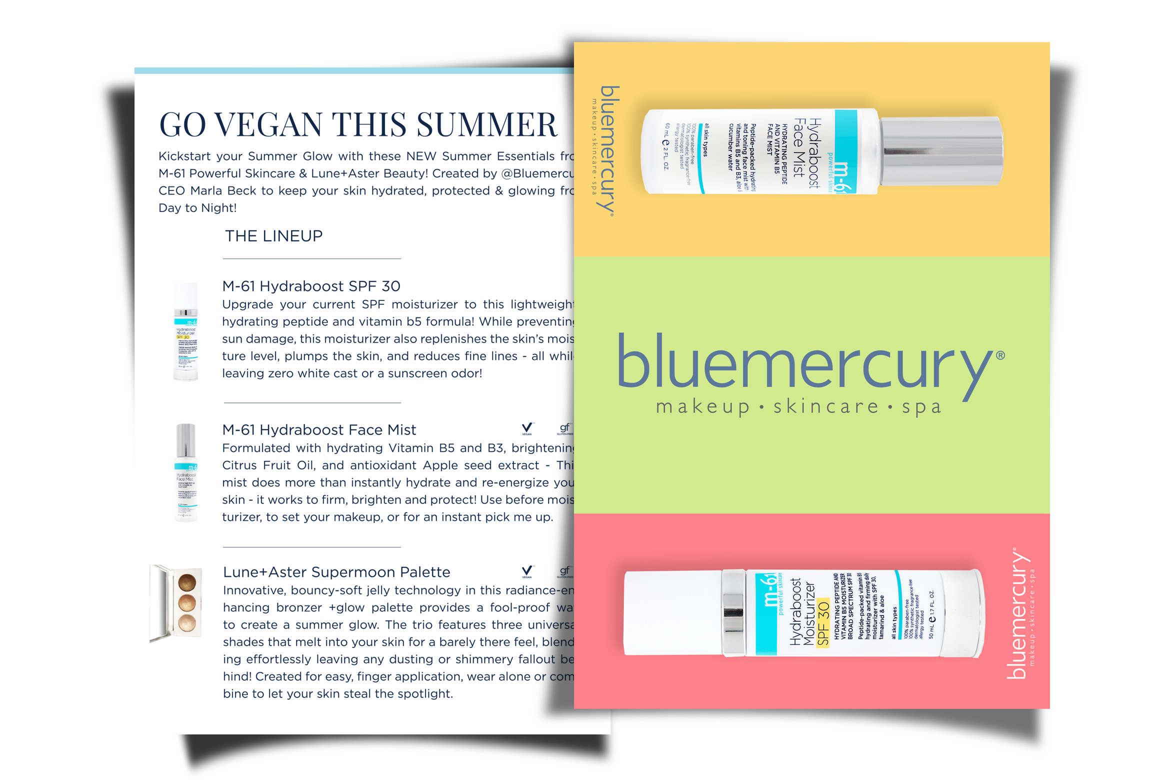 Bluemercury product Inserts