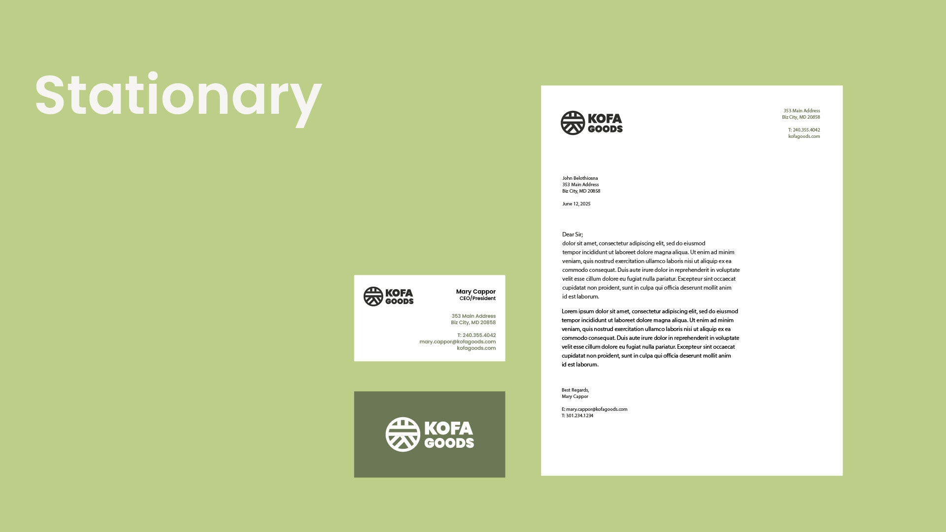 stationary design